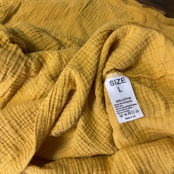 Muslin Cotton Womens Pajama Sets - Short Sleeve and Shorts Pajamas - Cute Pajama - Picture 6 of 8